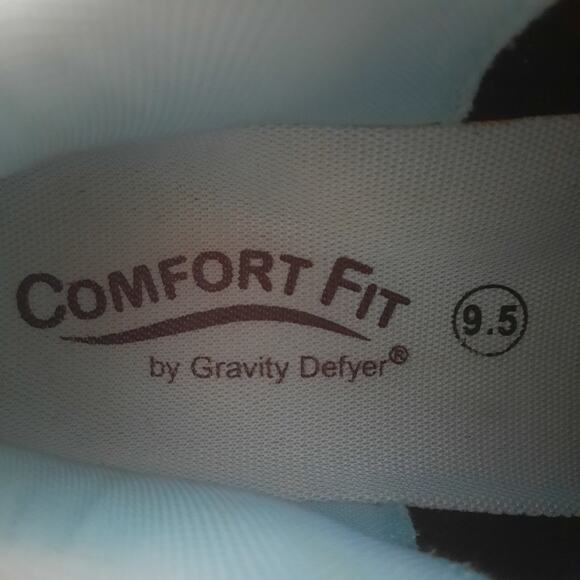 gdefy Gravity Defyer Womens Black and Green Comfort Fit Sneakers Size 9.5 - Picture 9 of 10